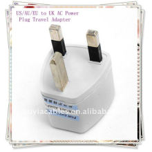 HIGH QUALITY US/AU/EU to UK AC Power Plug Travel Adapter Easy to carry, suitable for outdoor activity